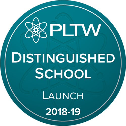 2018-2019 PLTW Distinguished School 